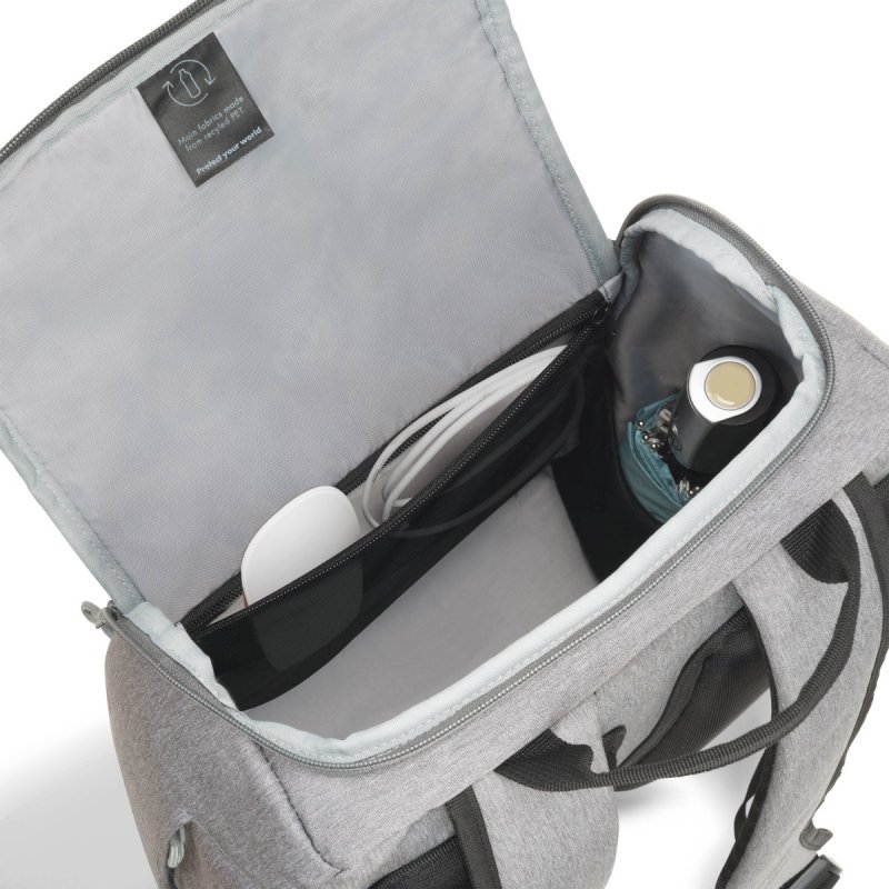 DICOTA Eco Backpack MOTION 13 - 15.6” Light Grey - obrázek č. 6