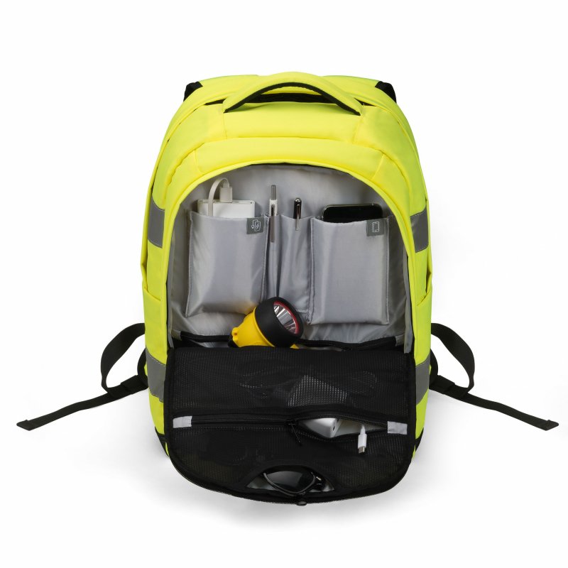 DICOTA batoh HI-VIS 25 litrů, žlutý - obrázek č. 3