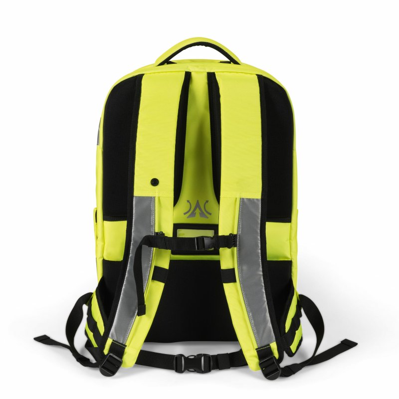DICOTA batoh HI-VIS 32-38 litrů, žlutý - obrázek č. 7