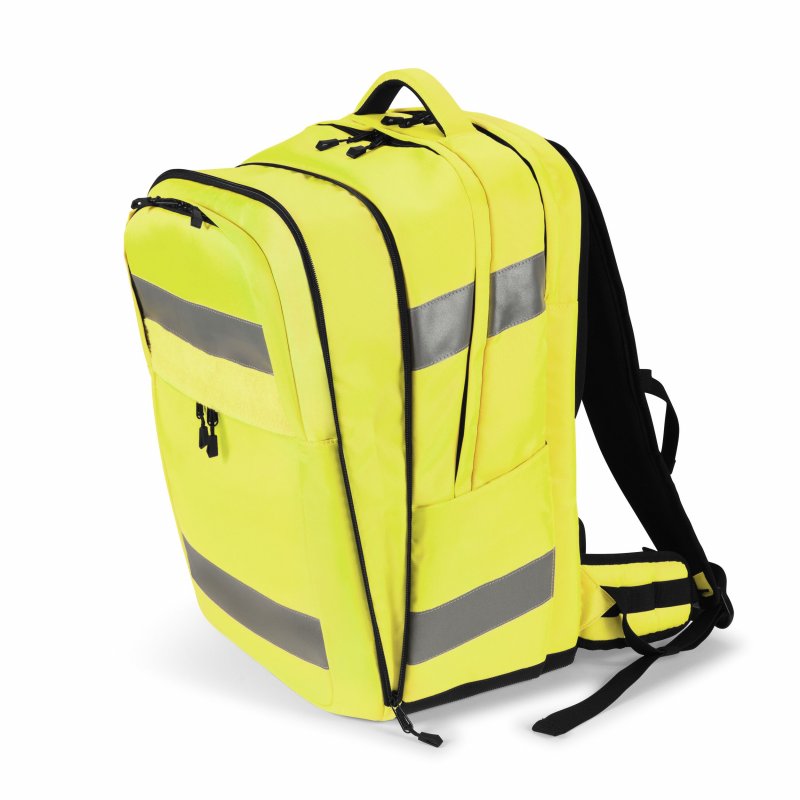 DICOTA batoh HI-VIS 32-38 litrů, žlutý - obrázek č. 6