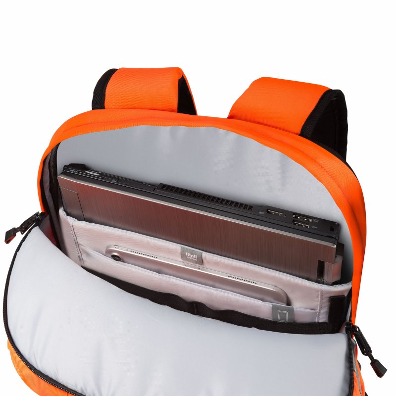 DICOTA batoh HI-VIS 32-38 litrů, oranžový - obrázek č. 5