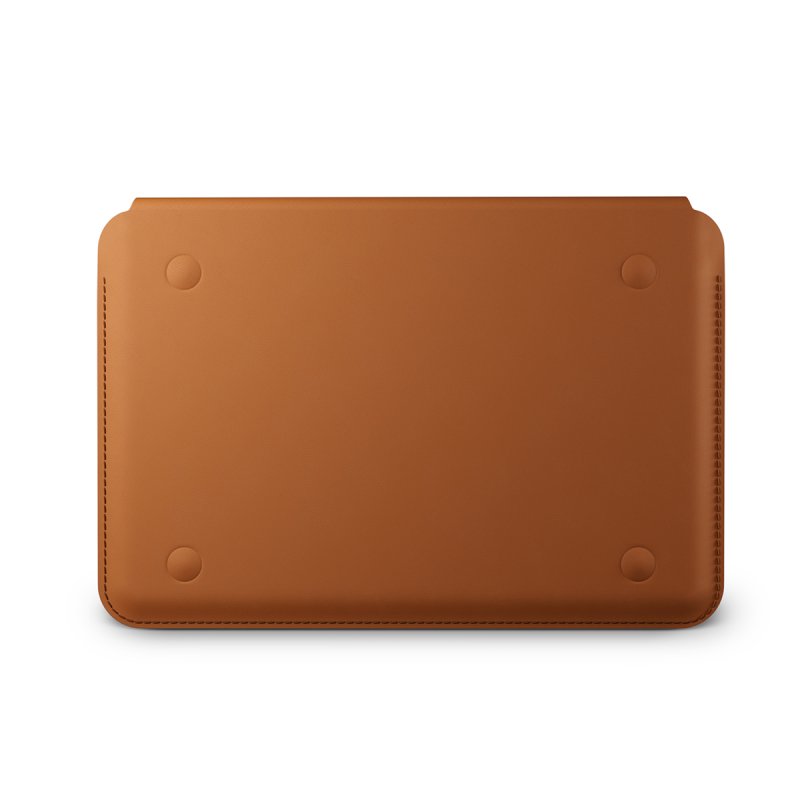 Epico Leather Sleeve MacBook Pro 13,3" / Air 13,6" - hnědá - obrázek č. 2