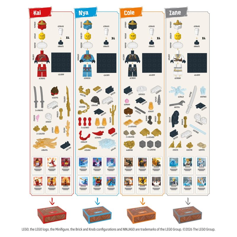 LEGO® Ninjago®: Destiny’s Bounty Adventures CZ - obrázek č. 6