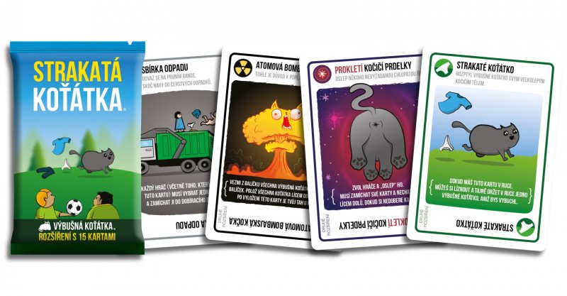 Výbušná koťátka rozšíření: Strakatá koťátka - obrázek č. 1