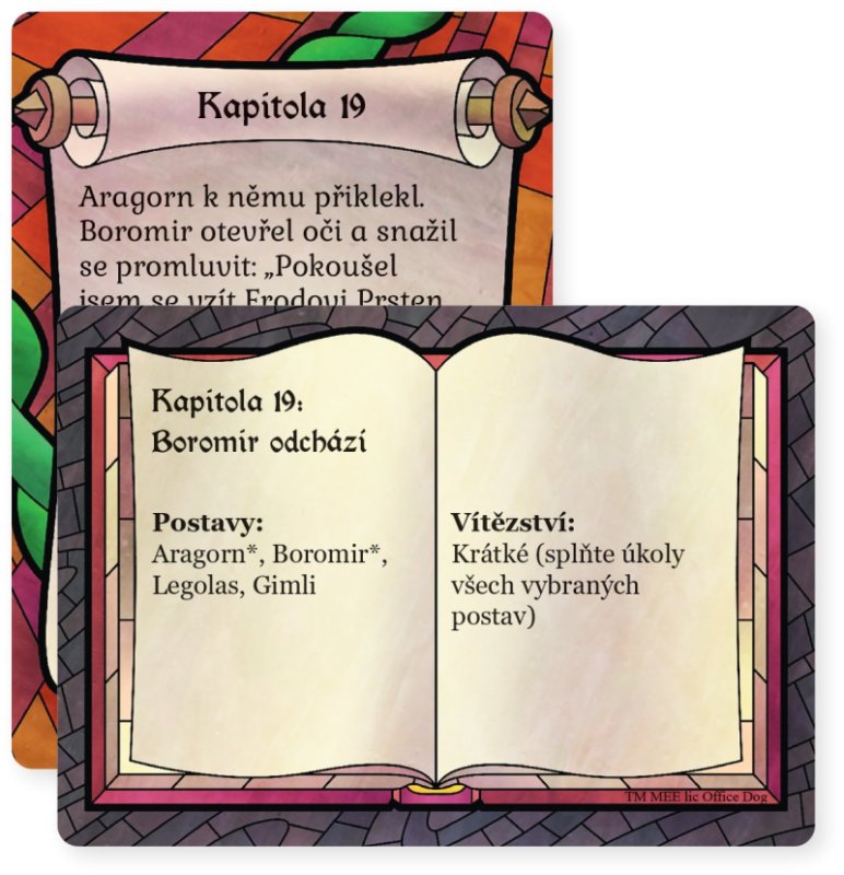 Pán prstenů: Dvě věže - Štychová karetní hra - obrázek č. 1