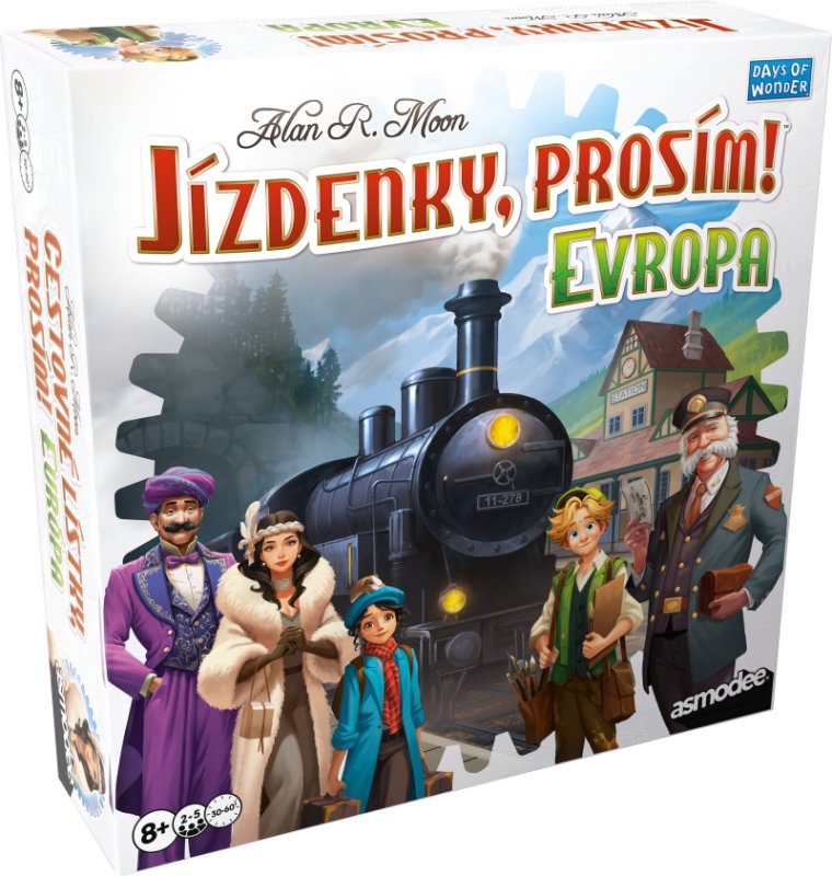 Jízdenky, prosím! Evropa - nová edice - obrázek produktu