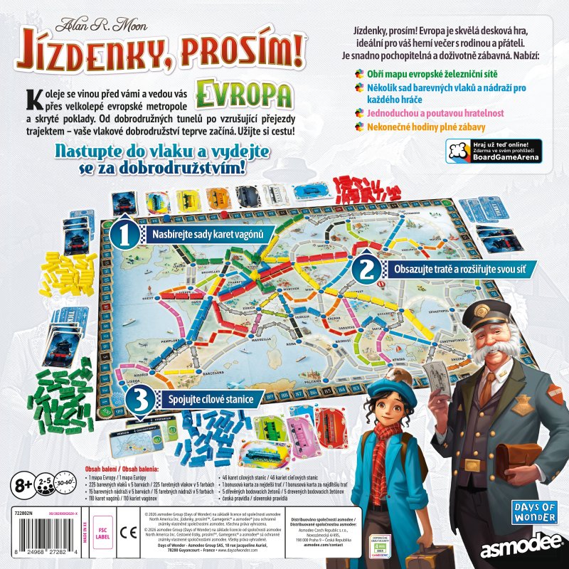 Jízdenky, prosím! Evropa - nová edice - obrázek č. 6
