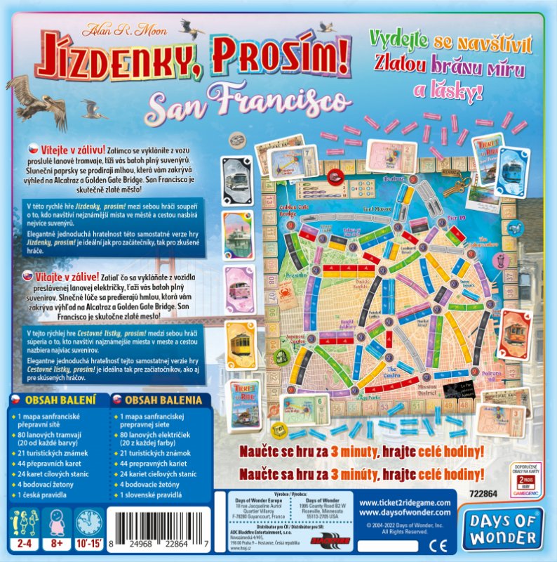 Jízdenky, prosím! San Francisco - obrázek č. 6