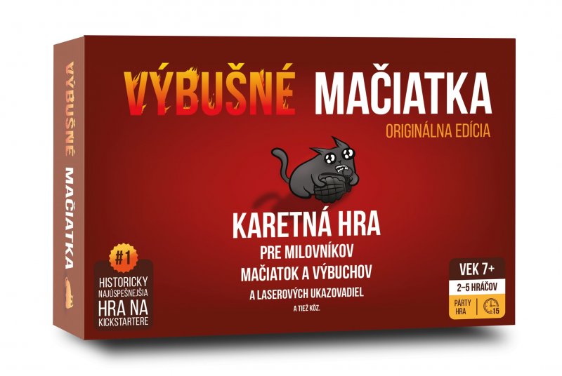 Výbušné mačiatka - obrázek produktu