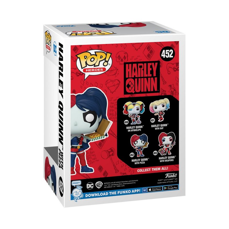 Funko POP Heroes: DC- Harley w/ Pizza - obrázek č. 1