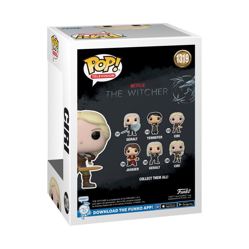 Funko POP TV: Witcher S2- Ciri w/sword - obrázek č. 1