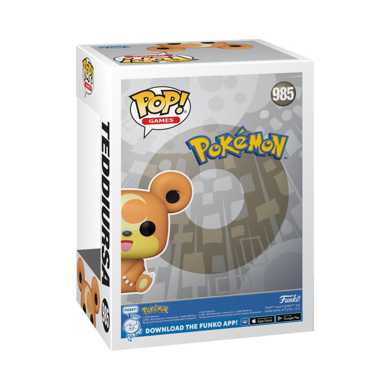 Funko POP Games: Pokemon - Teddiursa (EMEA) - obrázek č. 2
