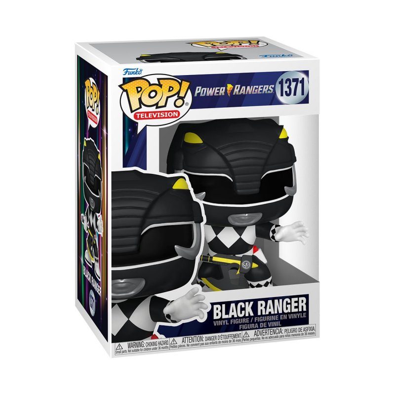 Funko POP TV: MMPR 30th- Black Ranger - obrázek produktu