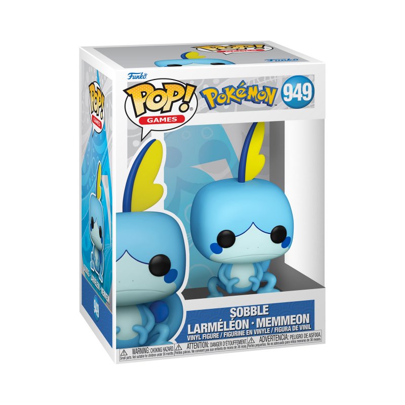 Funko POP Games: Pokemon S13 - Sobble (EMEA) - obrázek produktu