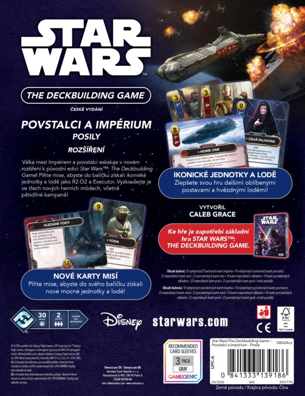 Star Wars: The Deckbuilding Game  - Povstalci a Impérium - Posily - obrázek č. 2