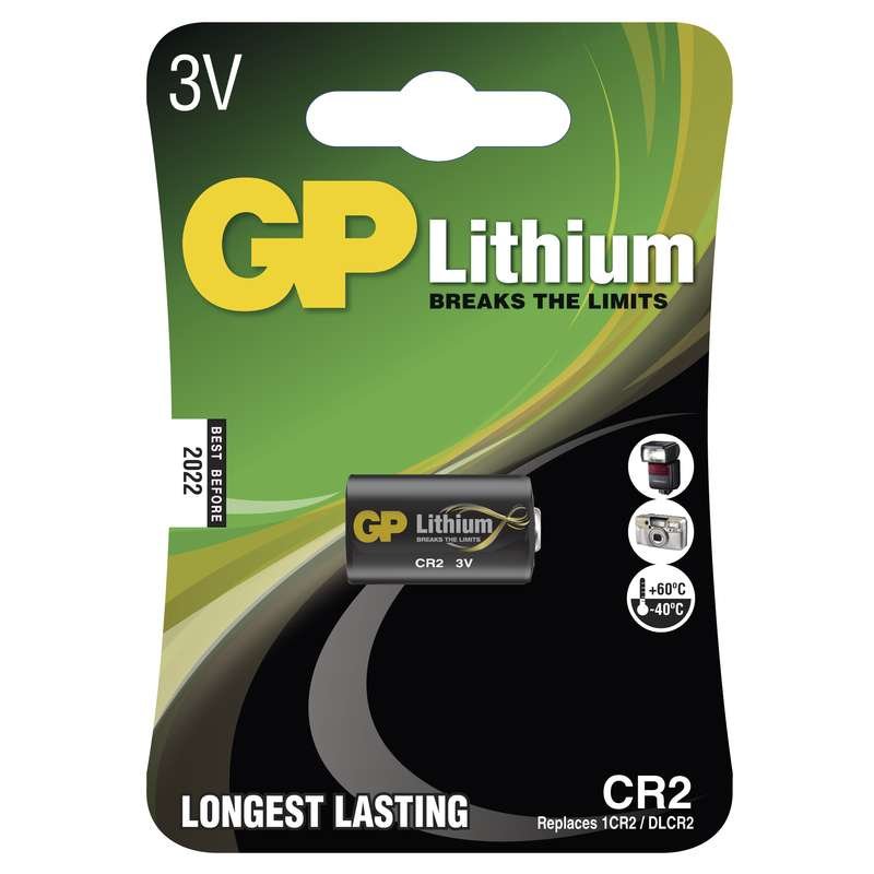 Lithiová baterie GP CR2 - 1ks - obrázek produktu