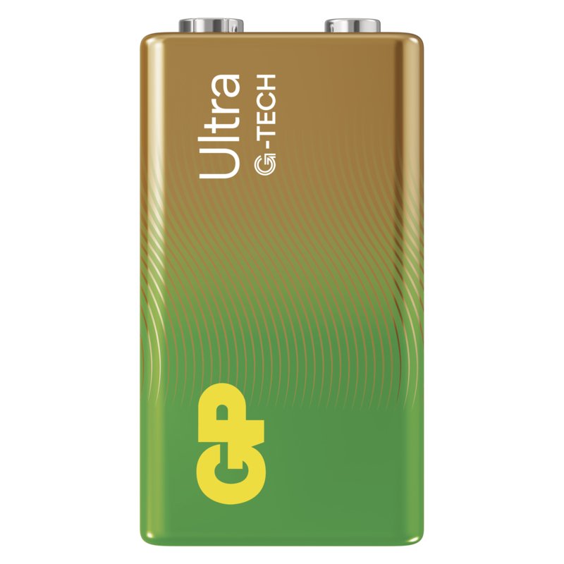 GP Alkalická baterie ULTRA 9V (6LF22) - 1ks - obrázek produktu