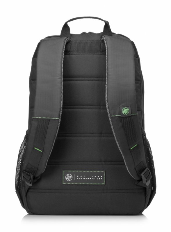 HP 15.6 Active Backpack (Black/ Mint Green) - obrázek č. 2