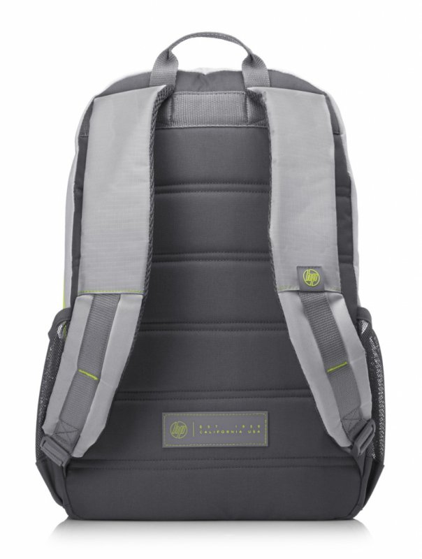 HP 15.6 Active Backpack (Grey/ Neon Yellow) - obrázek č. 2