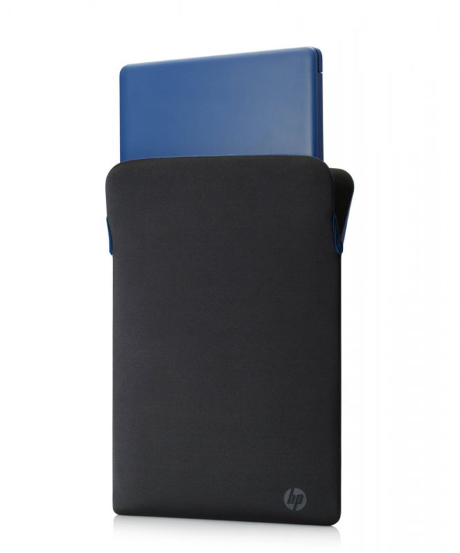 HP Protect. Reversible 14 Black/ Blue Laptop Sleeve - obrázek č. 2
