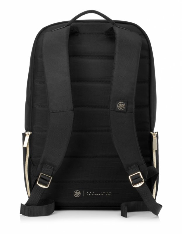 HP Pavilion Accent Backpack 15 Black/ Gold - obrázek č. 2