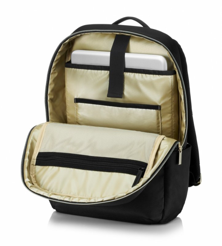 HP Pavilion Accent Backpack 15 Black/ Gold - obrázek č. 1