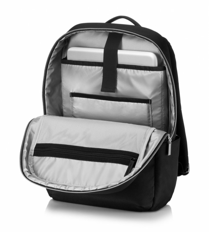 HP Pavilion Accent Backpack 15 Black/ Silver - obrázek č. 1