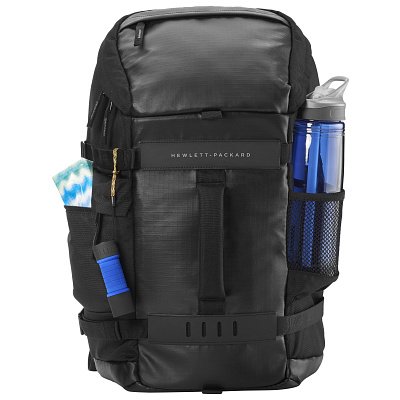 HP 15.6 Black Odyssey Backpack - obrázek č. 1