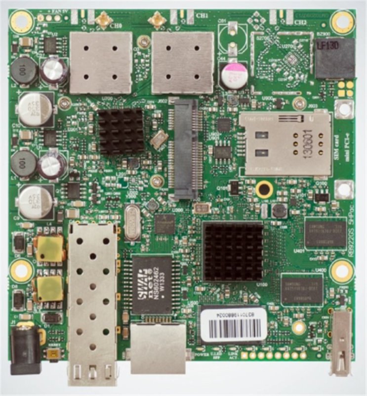 MIKROTIK RB922UAGS-5HPacD 802.11ac RouterBOARD - obrázek produktu
