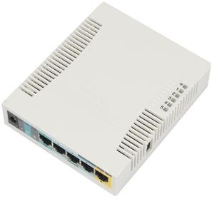 Mikrotik RB951Ui-2HnD,600MHz,128MB RAM,RouterOS L4 - obrázek produktu