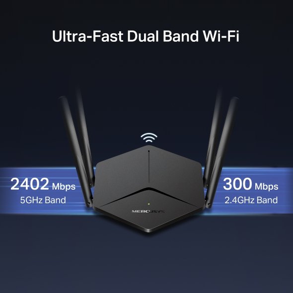 Mercusys MR78X AX2700 WiFI 6 Dual-Band router - obrázek č. 12