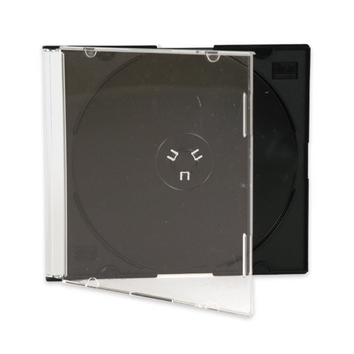 Slimbox na CD - černý tray - 5,2 mm 10-pack - obrázek produktu