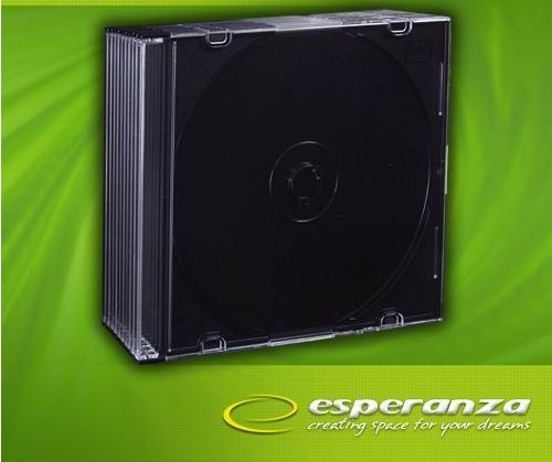 Slimbox na CD - černý tray - 5,2 mm 10-pack - obrázek č. 1