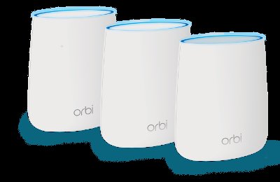 NETGEAR Orbi AC2200 Tri-band WiFi System, Router + 2 Satellite, RBK23 - obrázek produktu
