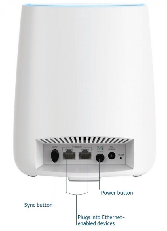 NETGEAR Orbi AC2200 Tri-Band Mesh WiFi Satellite, RBS20 - obrázek č. 1