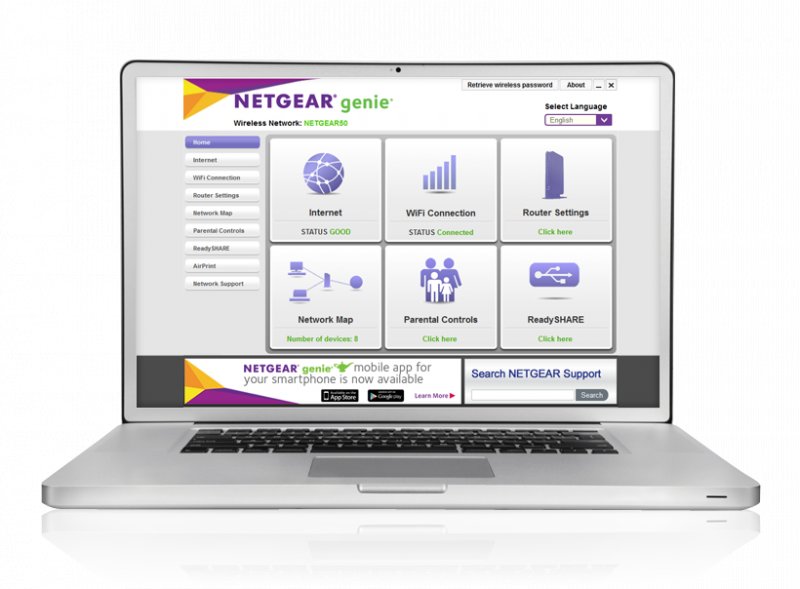 NETGEAR Nighthawk X4S Smart WiFi Router, R7800 - obrázek č. 4