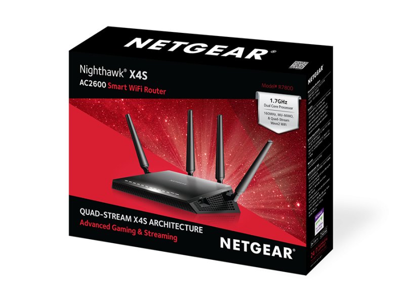 NETGEAR Nighthawk X4S Smart WiFi Router, R7800 - obrázek č. 5