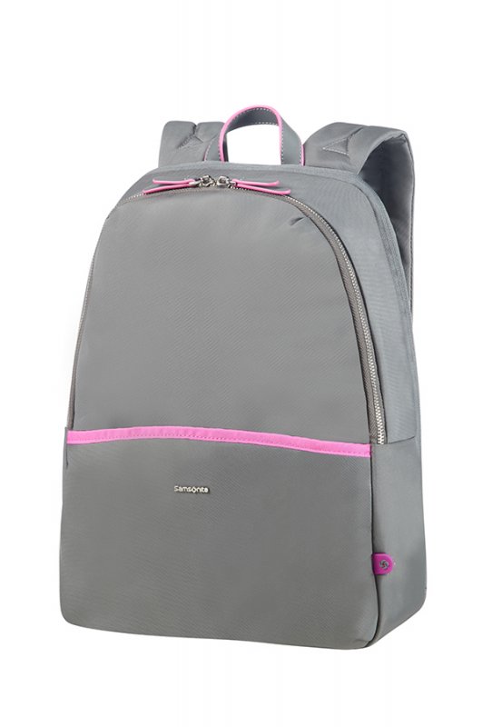 Samsonite Nefti Backpack 14,1´´ Rock Grey/ Fuchsia - obrázek produktu