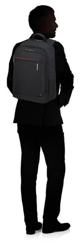 Samsonite NETWORK 4 Laptop backpack 15.6" Charcoal Black - obrázek č. 4