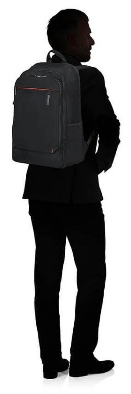 Samsonite NETWORK 4 Laptop backpack 17.3" Charcoal Black - obrázek č. 3
