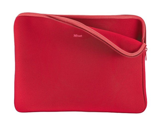 TRUST Primo Soft Sleeve for 17.3" laptops - red - obrázek č. 3