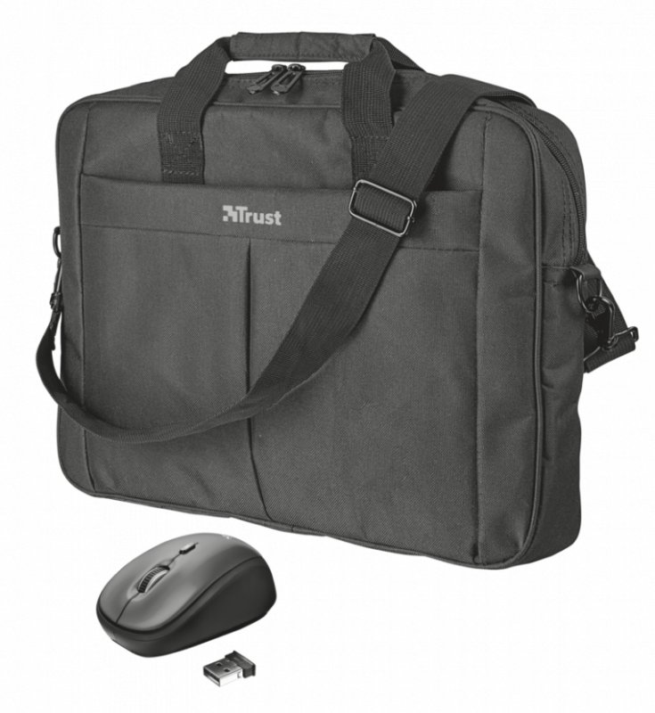 set TRUST Primo 16" Bag with wireless mouse - obrázek produktu