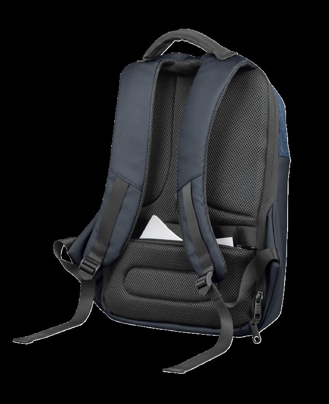 TRUST TRUNox Anti-theft Backpack for 16" laptops - blue - obrázek č. 3