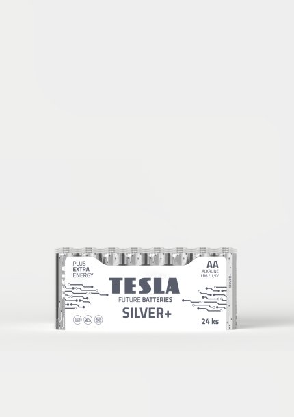 TESLA - baterie AA SILVER+, 24ks, LR06 - obrázek produktu