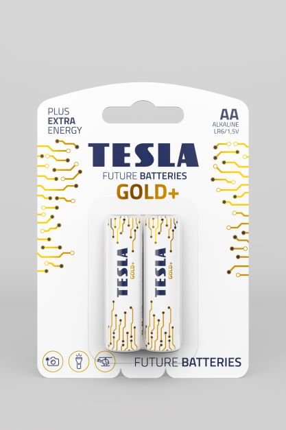 TESLA - baterie AA GOLD+, 2ks, LR06 - obrázek produktu