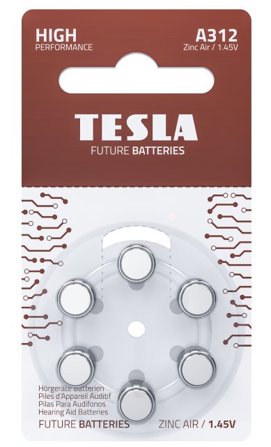 TESLA - baterie do naslouchadel A312 - obrázek produktu