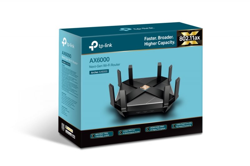 TP-Link Archer AX6000 Next-Gen WiFi router - obrázek č. 3