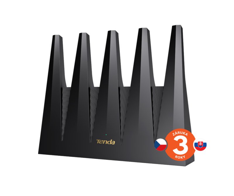 Tenda BE12 Pro BE7200 WiFi 7 Mesh Router, 2x 2.5G WAN / LAN, 3x 1G WAN / LAN, 7141 Mb / s, NFC, VPN - obrázek č. 5