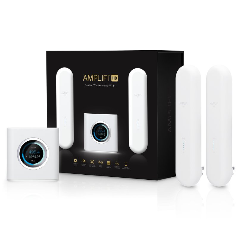 Ubiquiti AmpliFi AFi-HD,  Router + 2x Mesh Point - obrázek č. 4