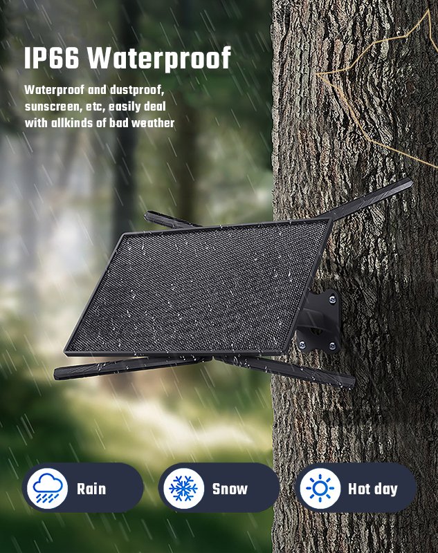 Solární router Viking R08 4G / WiFi / solární napájení / WiFi až pro 10 zařízení / download - 15Mbps - obrázek č. 1